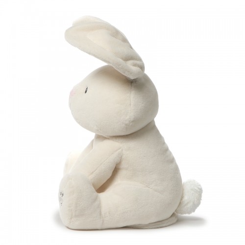 Gund Flora the Bunny Animated Plush Toy 12" | 0 month+ | Peek-a-boo Plush Toy | Baby Soft Toy | Stuffed Toy